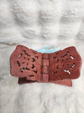 Carved wooden bookholder (medium)
