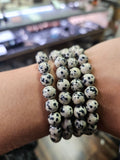 Dalmatian jasper braclet