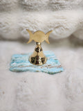 Triple moon altar bell