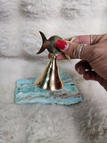 Triple moon altar bell
