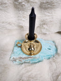 Brass candle holder