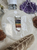 Silver Chakra Quartz Necklace