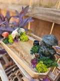 The Moss & Bone Cauldron Altar