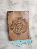 Hekate Triple Goddess Leather Journal
