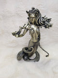 Medusa as snake statue