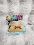 Triple moon Smudge bundle holder