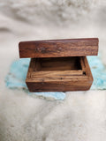 Small moon, sun, & stars wooden chest