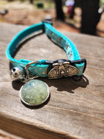 Mystic Moth Prehnite Cat Collar