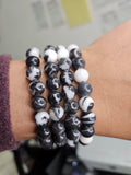 Zebra jasper braclet