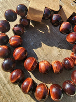 Red tigers eye