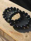 Golden obsidian bracelet