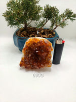 Large Citrine Geode | Citrine Cluster | Honey Citrine | Raw Citrine | Citrine Quartz | Larger Citrine Cluster l Set 2