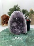 XXL AAA Amethyst Geode l 1KG+ (1010-1520g) | High Quality | Purple Amethyst  | Raw Amethyst | Amethyst Quartz | XXL Amethyst Cluster
